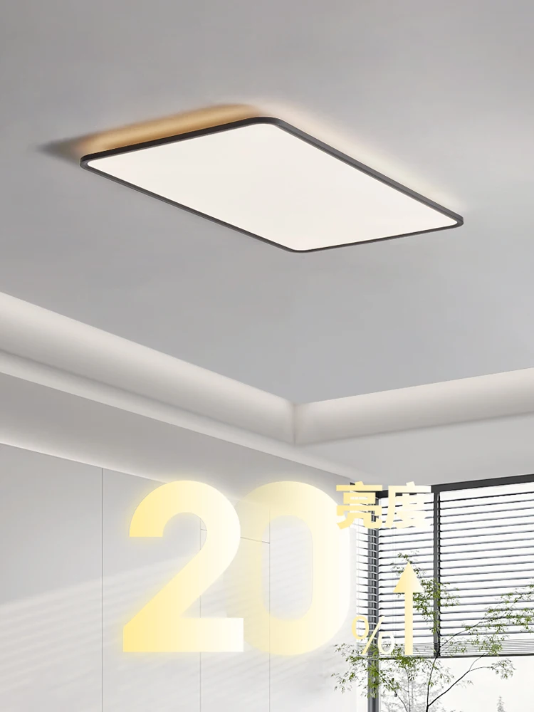 Simple Zhongshan Lamp Minimalist Ultra-Thin Ceiling Lamp 100 150 inch ultra short throw electric recessed in ceiling alr clr projection screen for xiaomi wemax laser ust projector