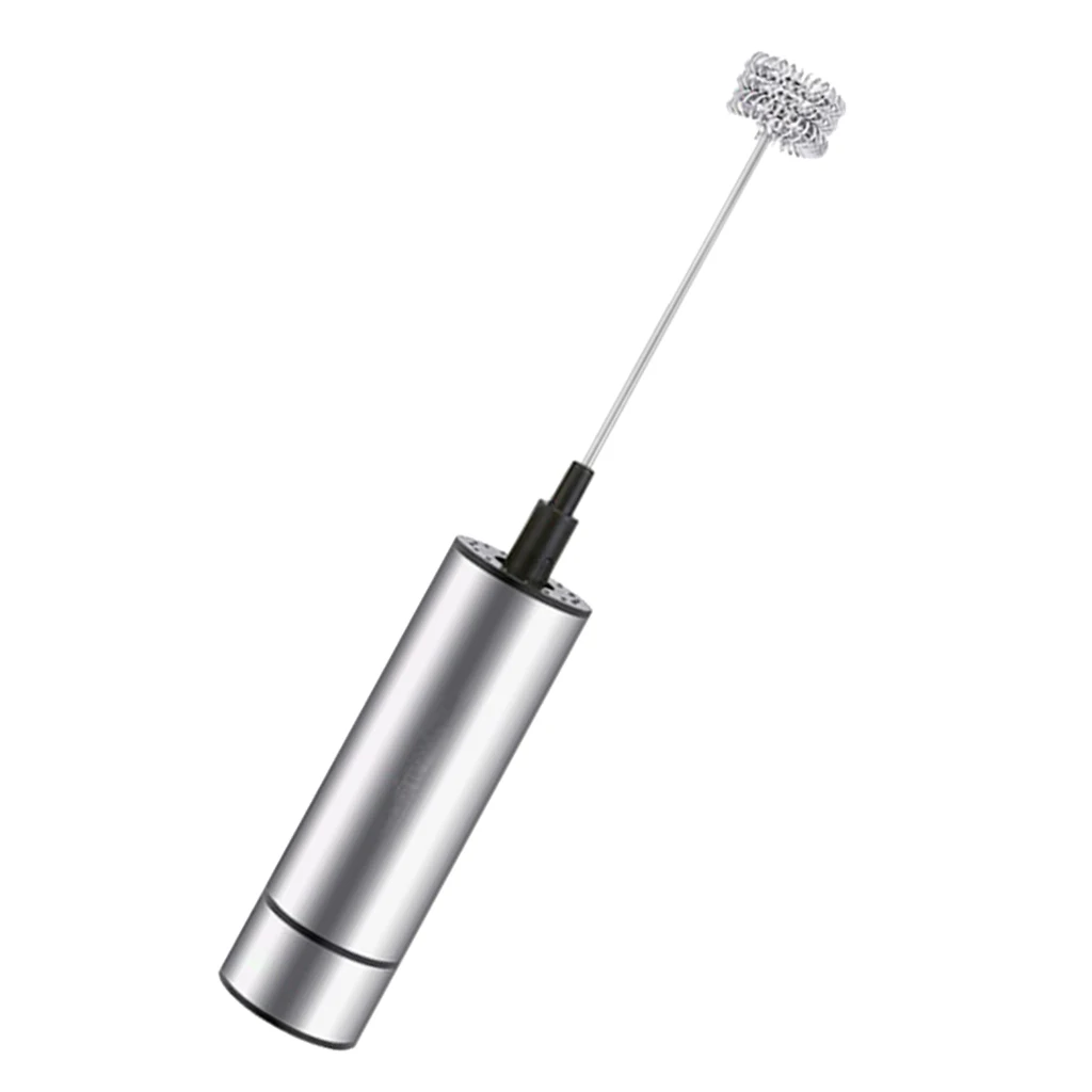 Electric Handheld Milk Frother -Triple Spring Whisk cappuccino, latte, , , cocktails, etc 5