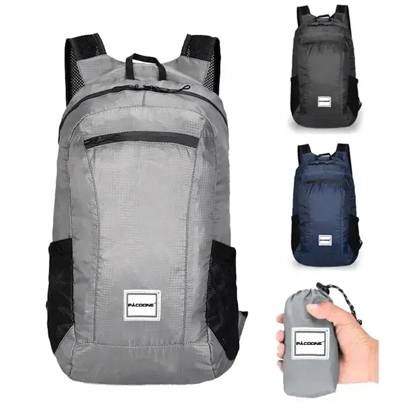 รูปสินค้า กระเป๋าเป้เดินป่า Ultralight 20L กันน้ำ พับเก็บได้