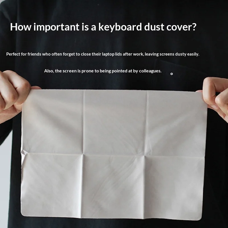 Microfiber Keyboard Dust Cover for MacBook Pro 15- Air 15
