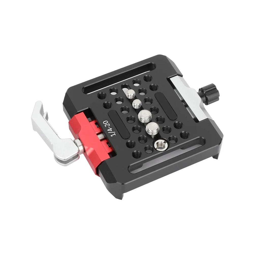 CAMATE Tripod Baseplate For ARRI-Standard Sliding Bridge Plate With 1/4"-20 & 3/