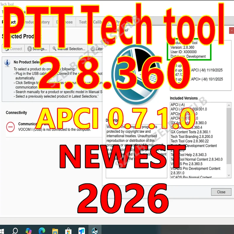 2026 Premium Tech Tool 2.8.360 software+ Dev2tool+ APCI 0.7[2025.12] +Parts Catalog Repair Manuals PROSIS 2025.03+ IMPACT