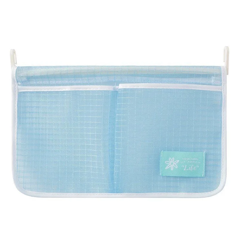 1PC Refrigerator Classification Storage Bag Double Compartment Sauce Bag Storage Bag Refrigerator Mesh Bag Storage Hanging Bag