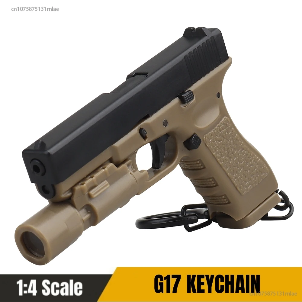GlockG17BlackSandMiniGunKeychain14MiniatureGunShapePistol