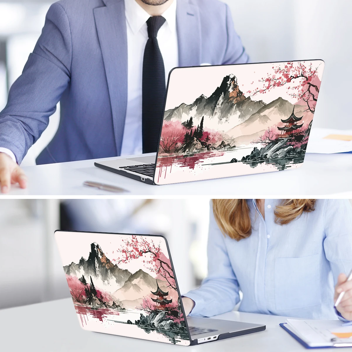 Estojo Rígido Tradicional para Macbook Pro 14 16 m3 2023 m2 Air 13 A2681 Air 15 A2941 Pro 13 Polegada A2338 m1 A2337 133 - Imagem 2