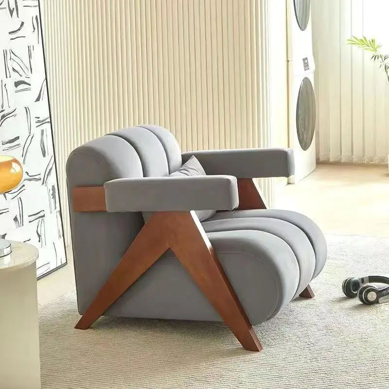 Comfortable Stylish Single Sofa Chair for Lazy Days Modern Designer Chair for Your Living Room and Balcony Lounge Chair
