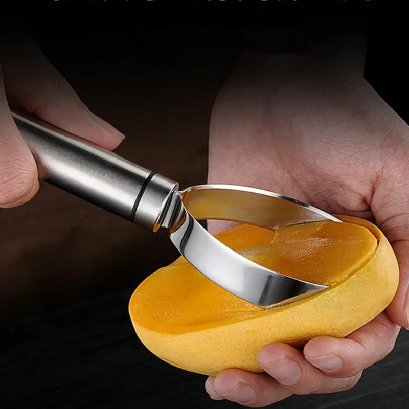 Portable Stainless Steel Multifunction Extractor Fruit Tool Pineapple Corer Mango Knife Fruit Peeling Kitchen Gadgets