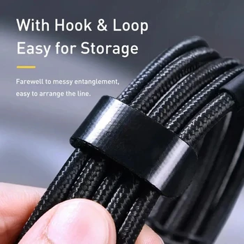 120W USB C to Type C Fast Charging Cable Braided Type C Charger Data Cable For iPhone 15 Pro Max Samsung Galaxy S24 S23 Ultra 22 - Image 4