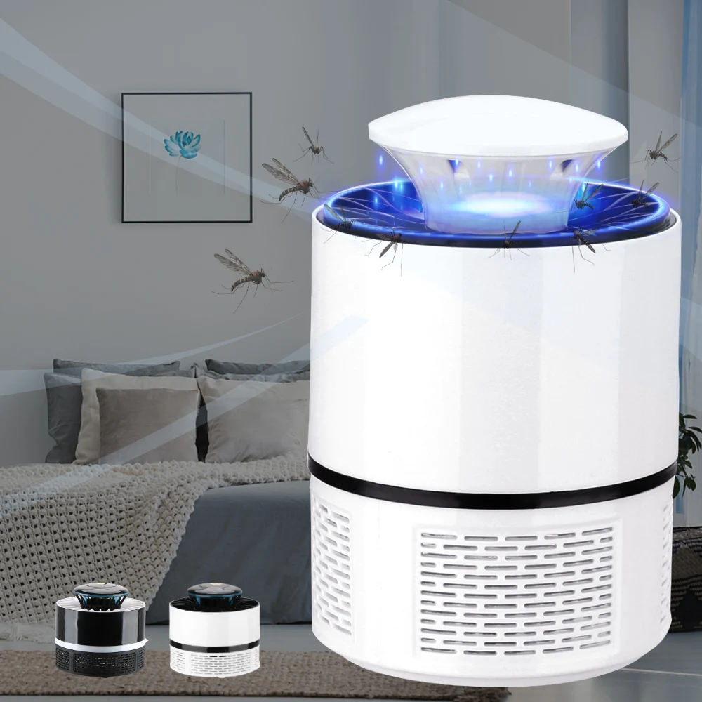 Trappola Per Insetti Lampada Fly Mosquito Trap Light Electric Usb Mosquito Killer Lamp Lampada Repellente Uv Soggiorno Controllo Dei Parassiti