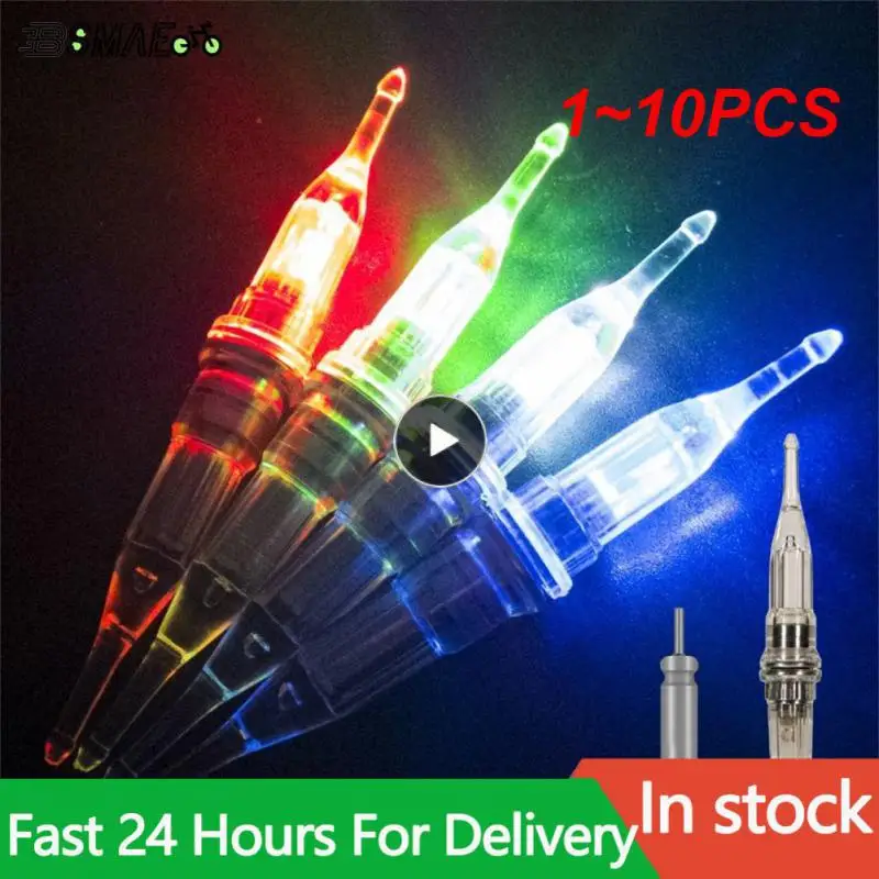 

1~10PCS Outdoor Electronic Luminous Rod Fishing Drift Tail Light Pointed Sea Fishing Drift Abo Ticket Accessories
