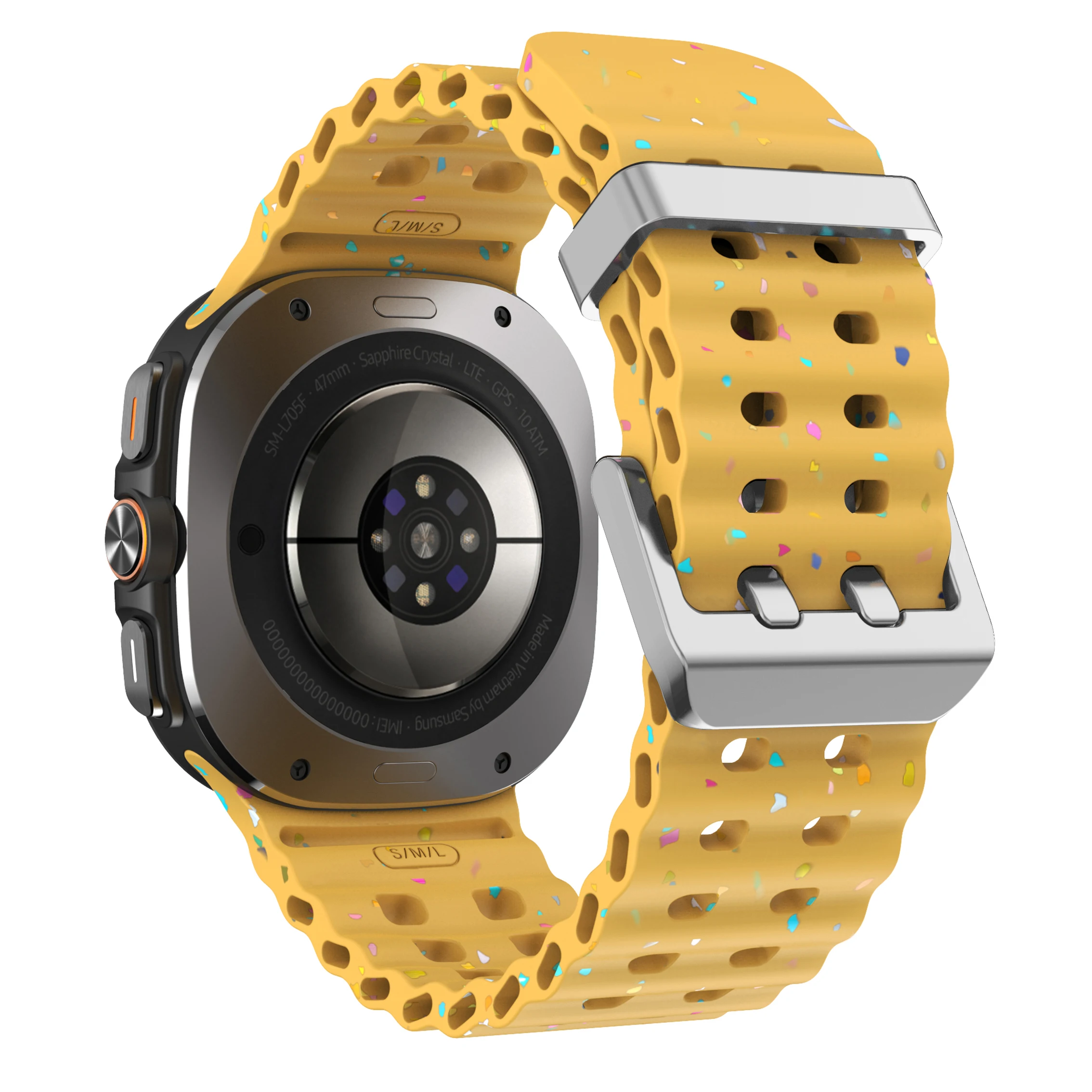 Silicone Sport Strap for Smartwatch - Durable and Comfortable Bracelet Accessory