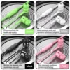 NNBILI 1-4pcs 3.5mm Wired Earphone In Ear HIFI Heavy Bass Earbuds Monitor Sports Stereo Music Gaming Headphone with Microphone 2