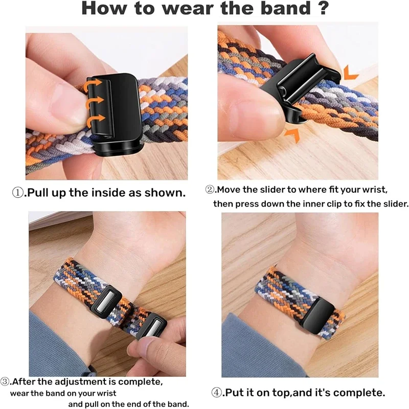 Magnetic Braided Strap Bracelet