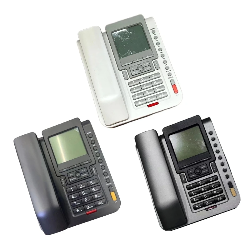 

Проводной телефон, настольный стационарный телефон с дисплеем вызывающего абонента для офиса, Прямая поставка