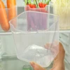 Fridge Side Door Storage Boxes Vegetables Fruits Food Preservation Box Space-Saving Refrigerator Organizers Kitchen Containers 2