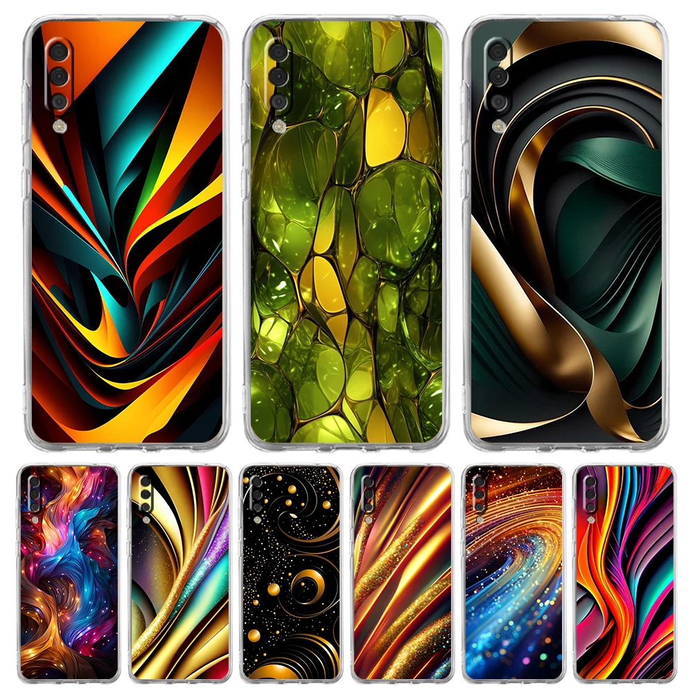 

Beautiful Art Transparent Phone Case for Samsung Galaxy A12 A50 A52 A70 A40 A10 A20 A30 A02 A03S A04 Cover Silicone Shell Capas