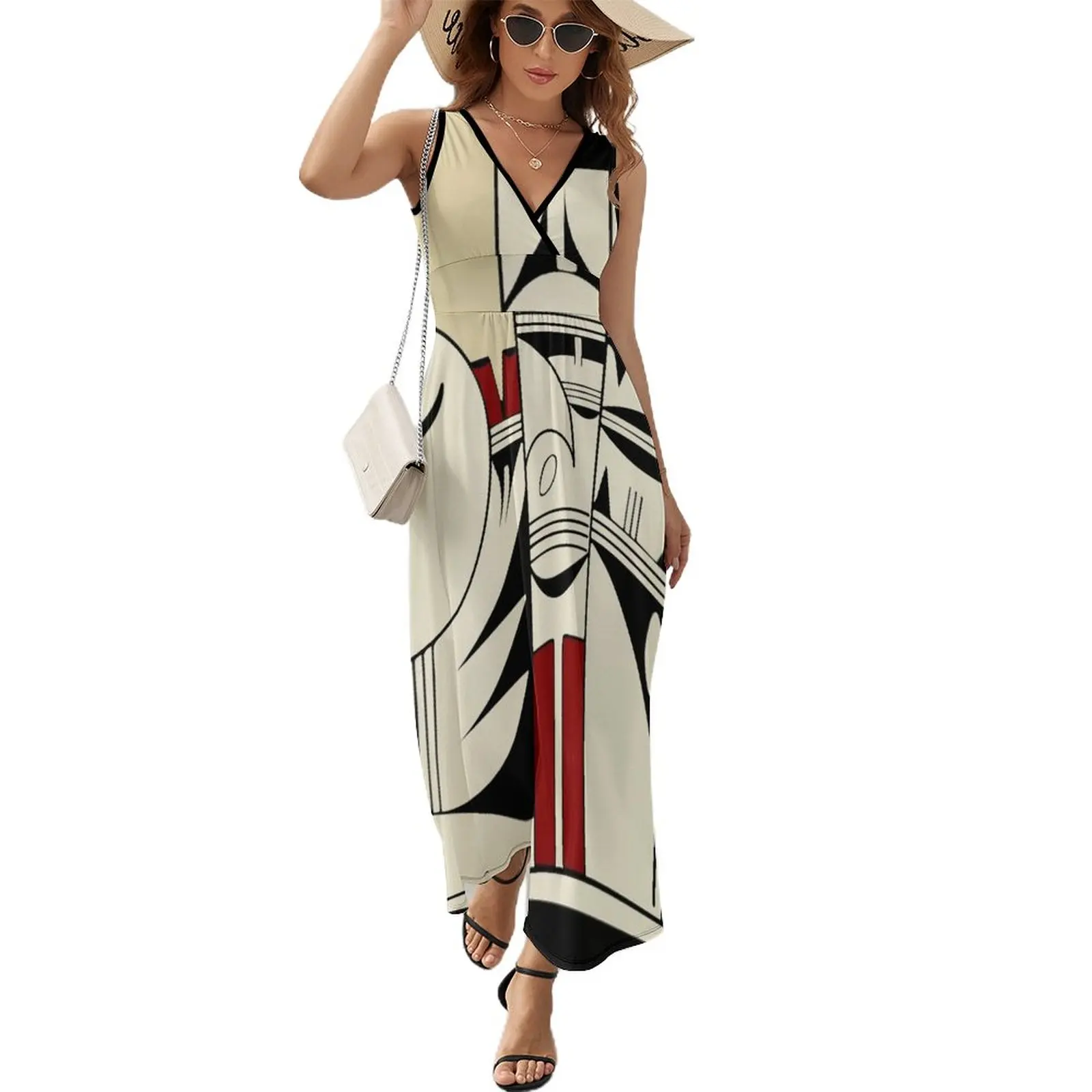 Hopi Pottery Sleeveless Dress ladies dresses for special occasions clothes for woman