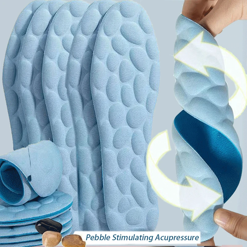 

EVA Cobblestone Insole Massage Memory Foam Insoles for Shoes Sole Breathable Cushion Sport Insoles for Feet Orthopedic Insoles