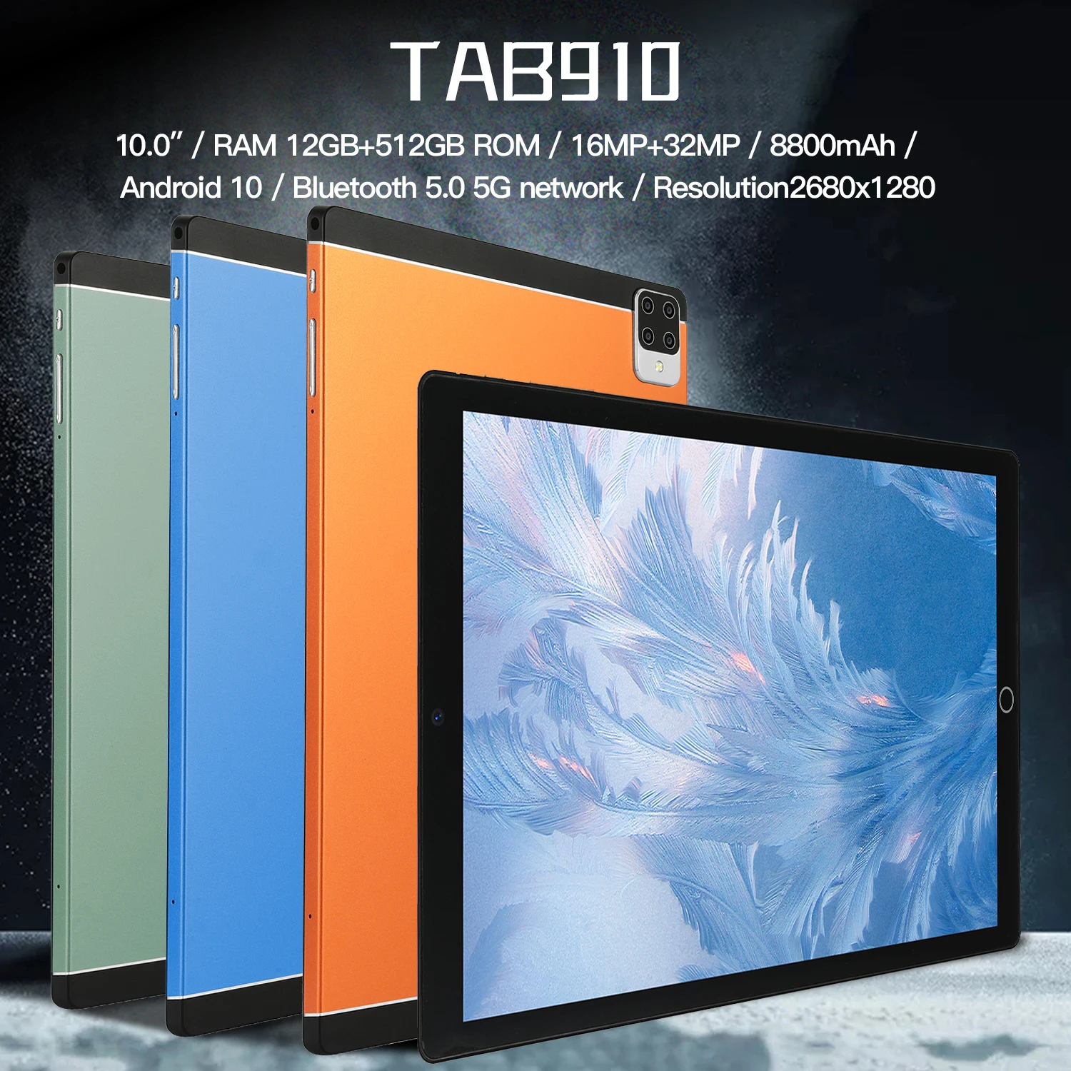most popular tablet brands Cheap Notebook Google Play WIFI Android Tablet WPS Office 10 Inch Tablet 16MP+32MP Camera Laptop GPS Android10.0 TAB910 Pad Pro cheap note taking tablet