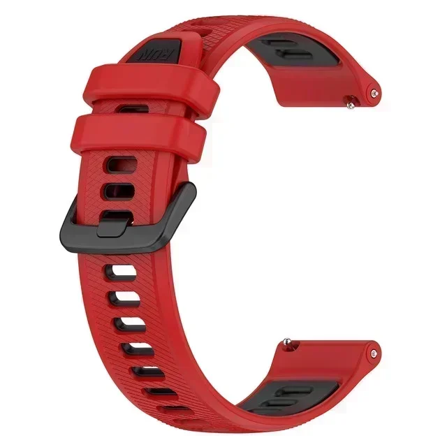 Enhanced Sports Silicone Strap - Quick Release 22mm Breathable Wristband Accessory