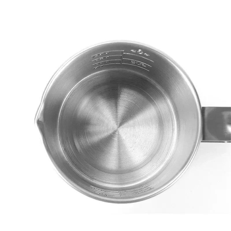 Stainless Measuring Cup Stainless Steel Measuring Cup 200 mL Milk Tea Coffee Liquid Measuring Cup With Scale Food Grade 304 SUS Never Rust 200 cc