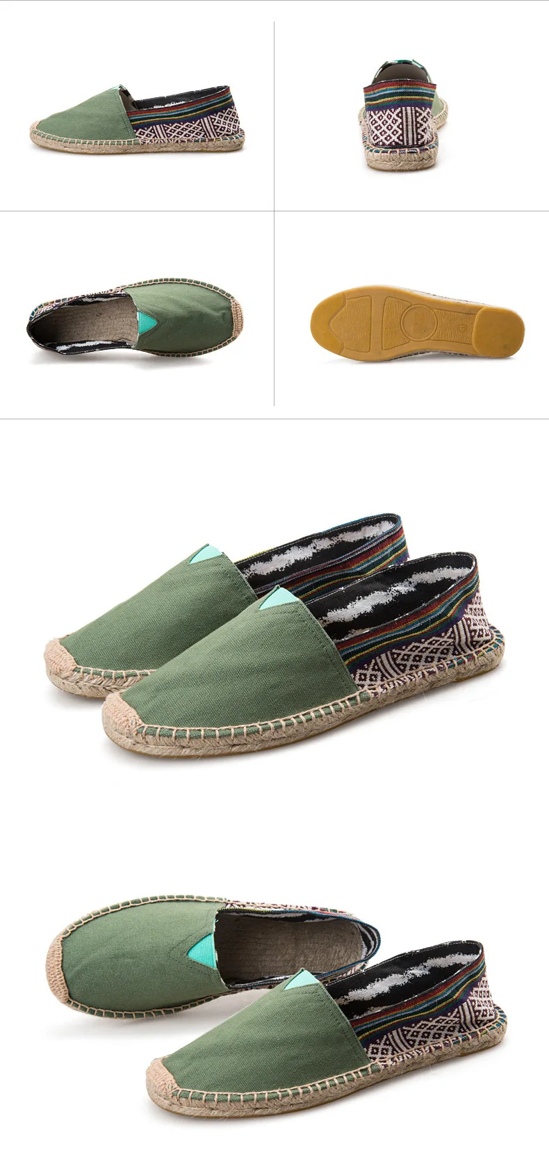 Atmungsaktive Canvas Slipper Für Damen Und Herren Freizeitschuhe_voghion.com