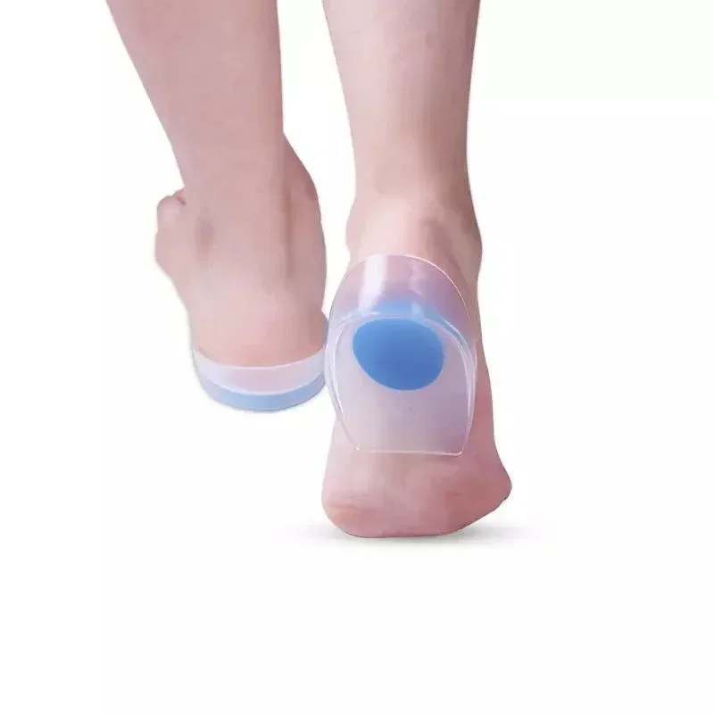 Comfort Heel Pain Insoles Relieve Foot Pain Silicon Gel Heels Cup Cushion Protectors Spur Support Shoe Pad Feet Care Inserts shoe insoles heel patch insole heel protector heel protector pads heel insoles heel cushion insole heel cushion protector heel protector patches