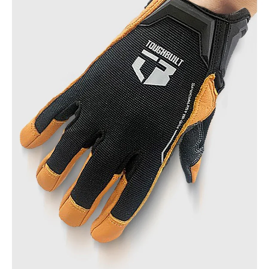 TOUGHBUILT Sheepskin Work Gloves Ranching, Forestry Genuine Leather Safety Work Gloves TB-G04-L/TB-G04-XL 5