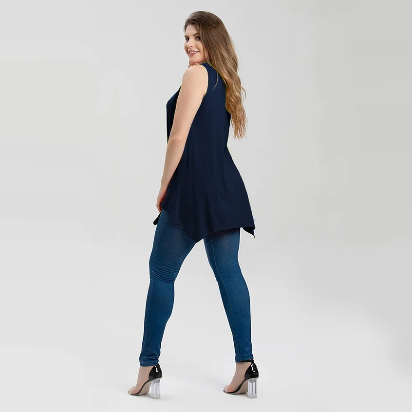 Sólida com Decote em v Solto sem Mangas Wear em Casa Jhbeute Tamanho Grande Feminino Topo Casual Novo Verão Oversized Colete Roupas Femininas Cor 16 Computers & Electronics