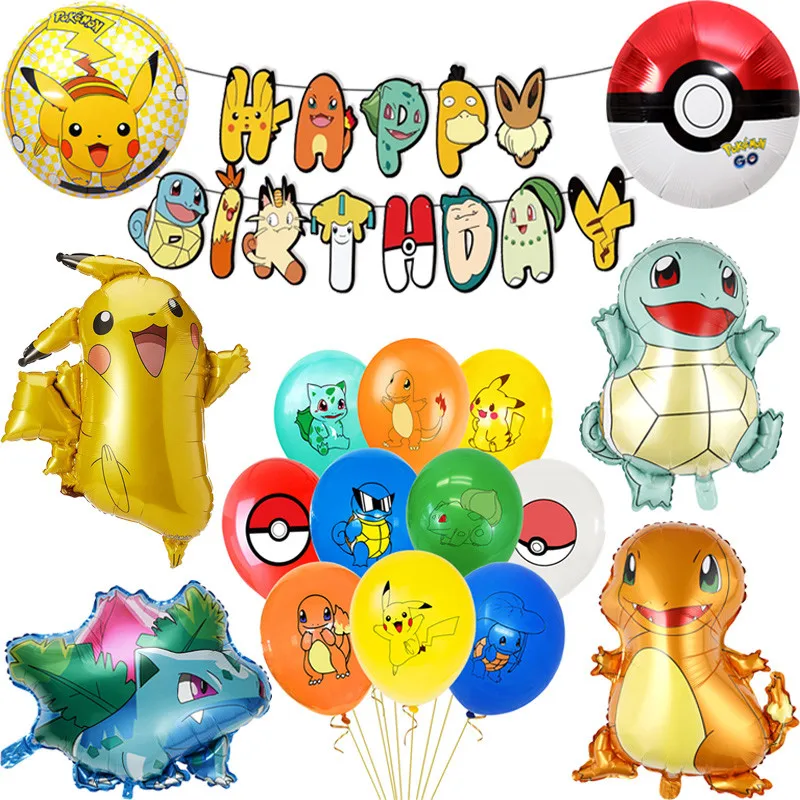 Ballon Bulbizarre de Pokémon Stand-Up - Anniversaire 