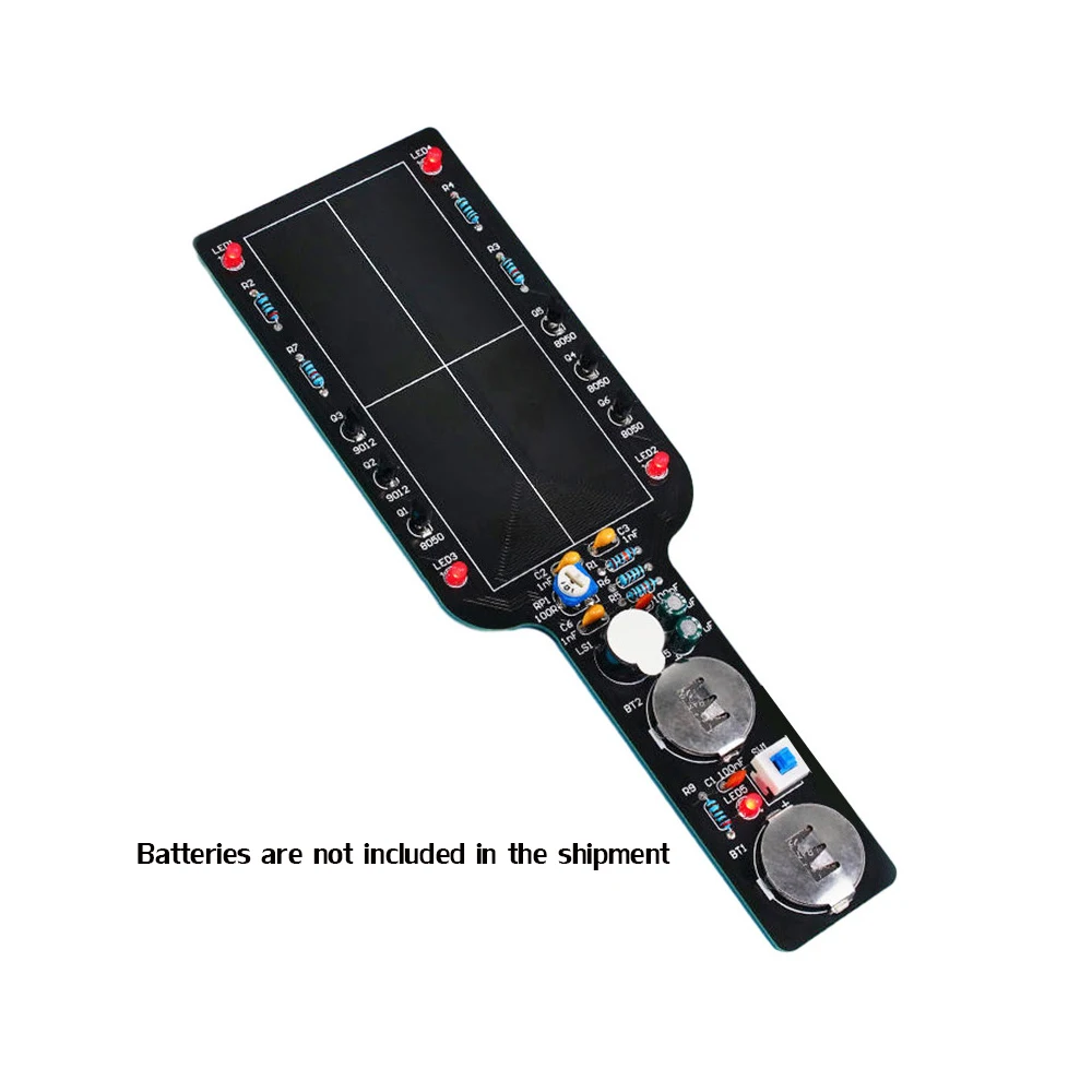 DC3-5V Handheld Metal Detection Module Detector Welding Exercise Parts Diy Kit Metal Detection Module DIY Kit with Buzzer Alarm