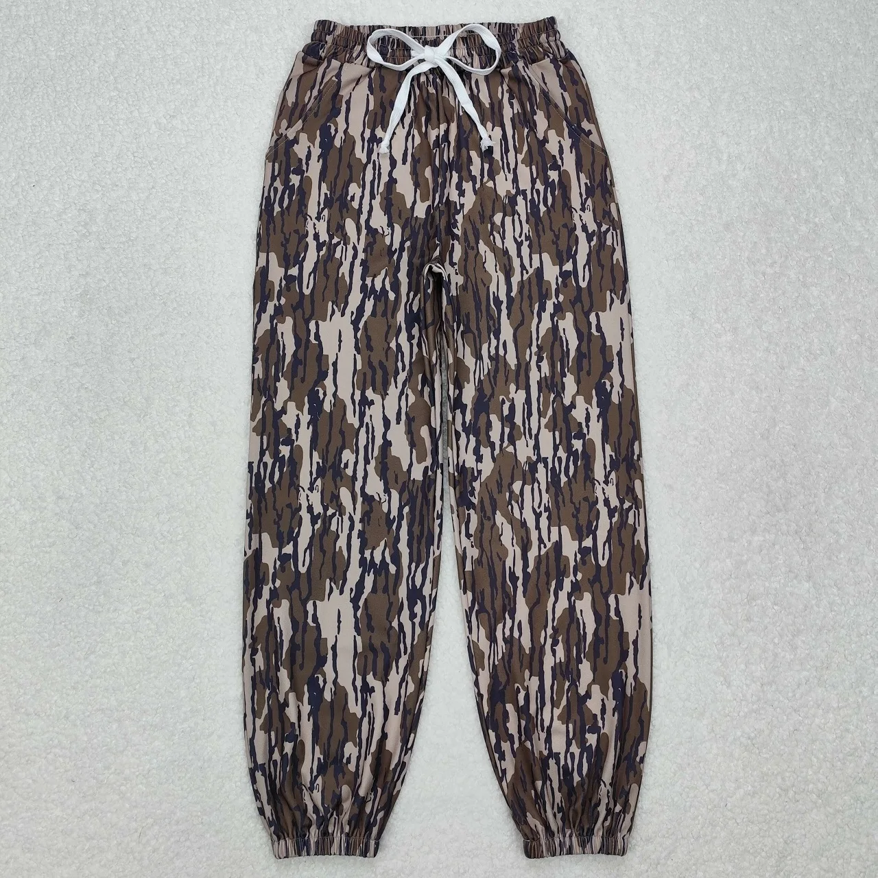 Wholesale Adult Women Camo Active Wear Pants Trousers Trousers Woman Adjustable Comfortable Clothing 4