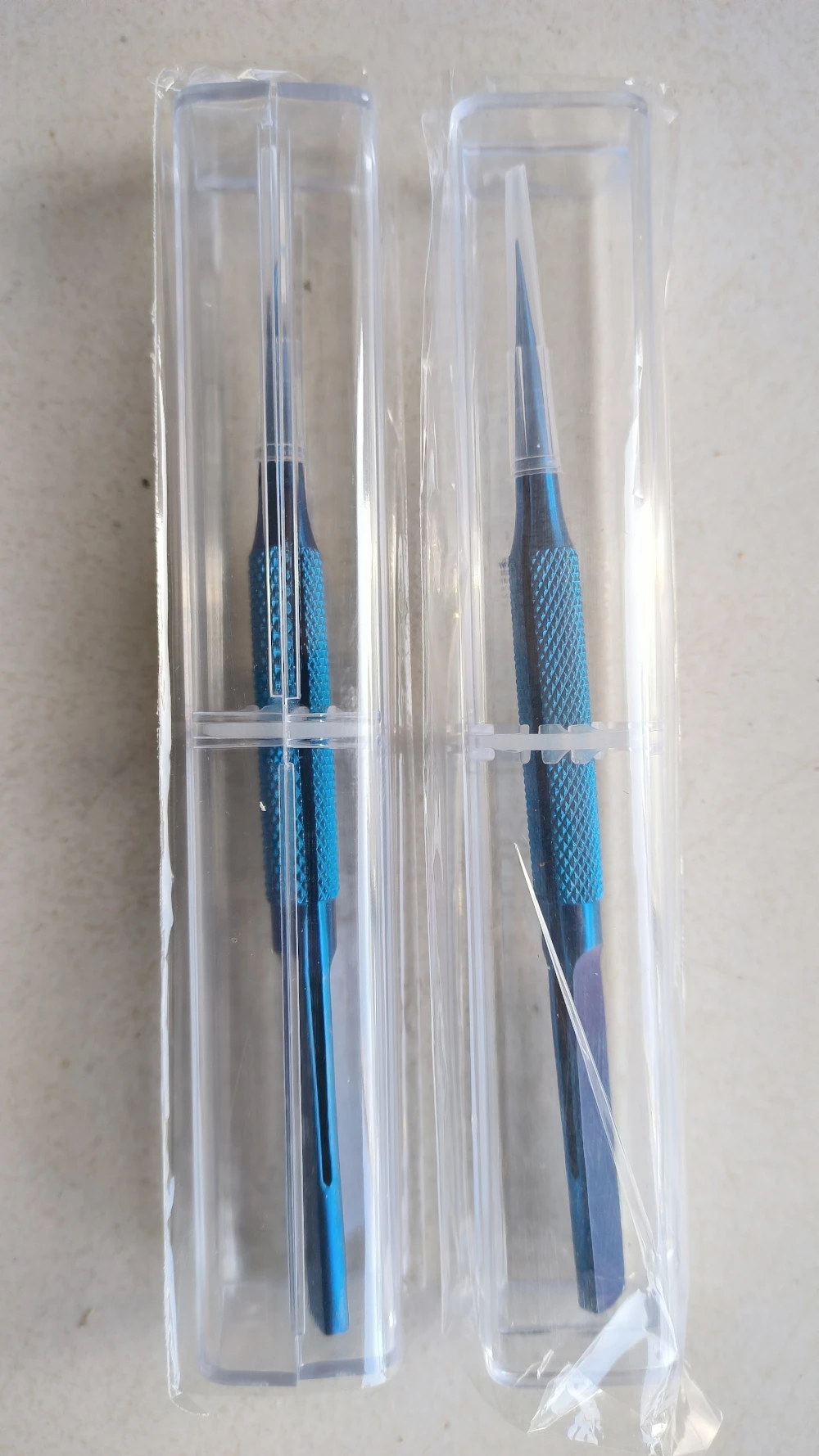 Precision Tweezers Titanium Alloy/Stainless Steel 0.15mm Fingerprint