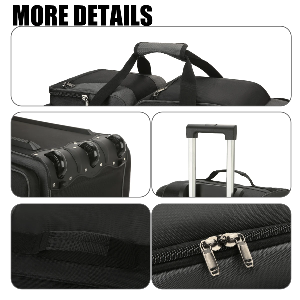 Storage Luggage Bag for Women, Foldable Fashionable Trolley Bag, Large Capacity, Lightweight Handbag for Men, Short-Distance Travel Bag, Boarding Travel Bag, for Working Abroad