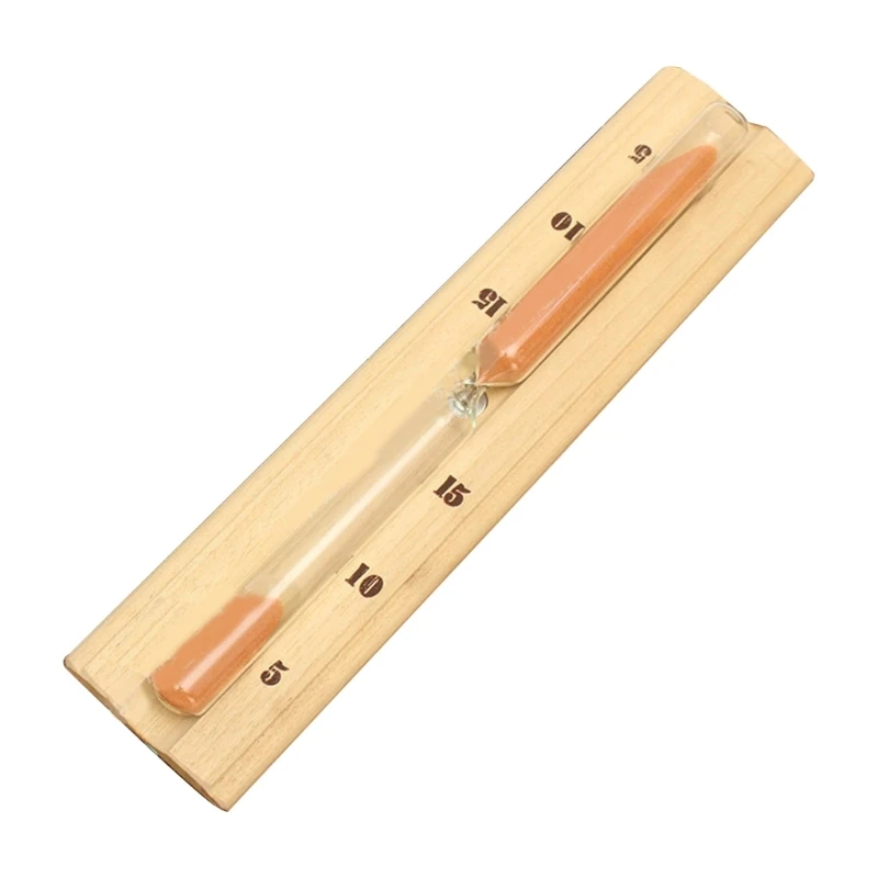 5/10/15Minutes Glass Hourglass Timer Practical Wall Mounted Rotating Sauna Bathroom Sand Clock Home Dropship 6