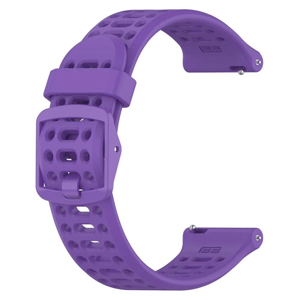 Sport Breathable Silicone Watch Strap - 20mm/22mm - Unisex