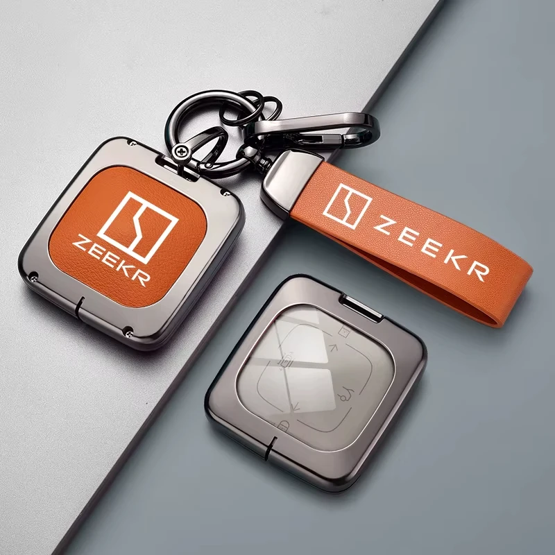 For Zeekr 001 009 7X 007 2025 Car Key Case Cover Zeekr 001 X Car Keychain Protective Shell key case key case cover car key shell car key chain