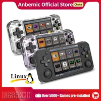 Ручные консоли ANBERNIC RG35XX H для видеоигр, 3,5-дюймовый IPS-экран 640*480, ретро-игровой плеер, 3300 мАч, 5000 игр
