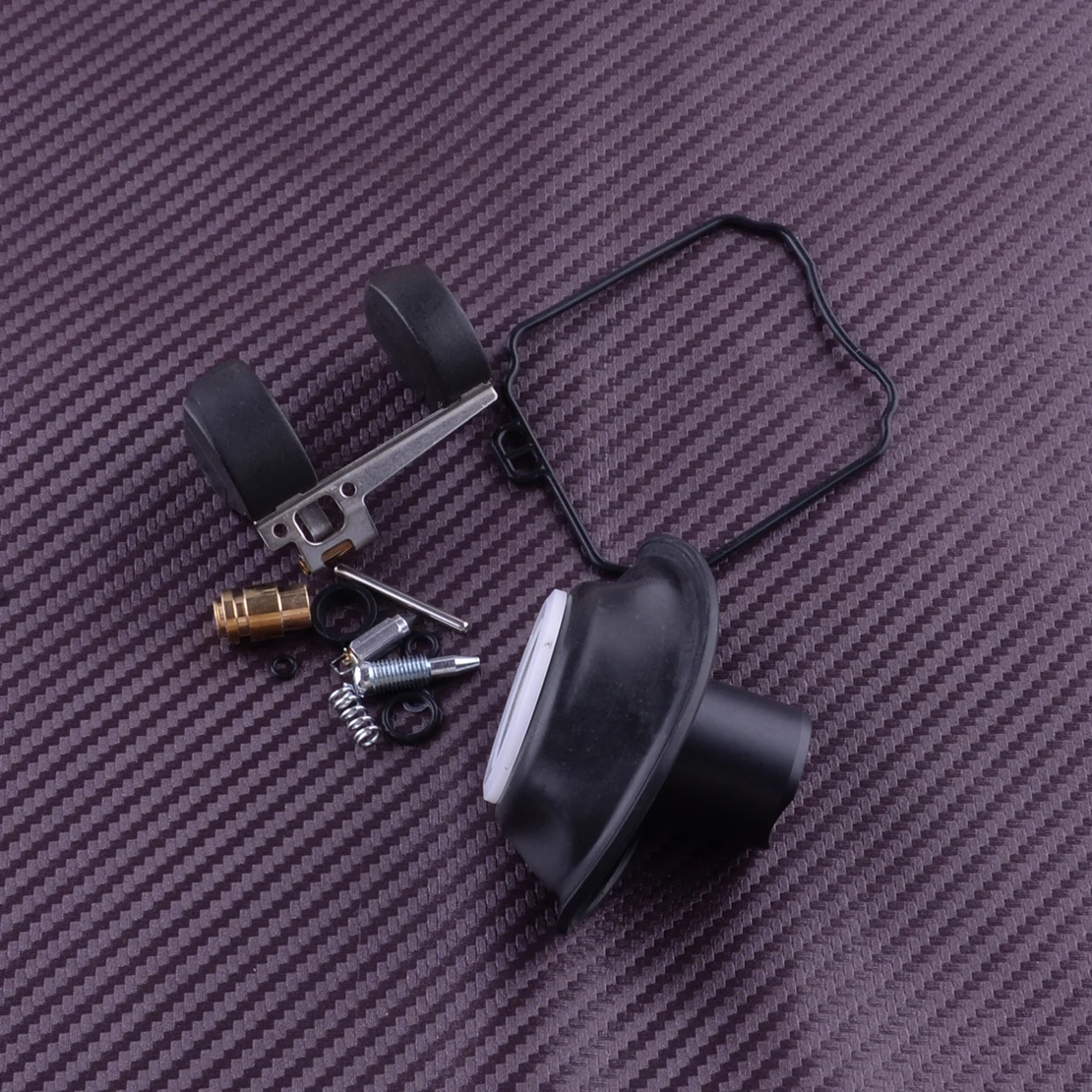 1 Set Motorcycle Carburetor Carb Plunger Diaphragm Repair Rebuild Kit Fit For Yamaha Route 66 V-Star Virago 250 Xv250 Xvs650 New