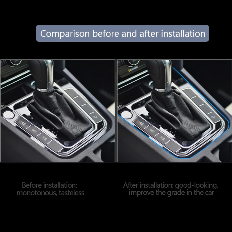 SEAMETAL Strisce Decorative per Interni Auto 5/10M, Anti-Graffio, Riempitivi per Fessure Cruscotto, Linea Flessibile Fai-da-Te per Accessori Styling Auto - immagine 5