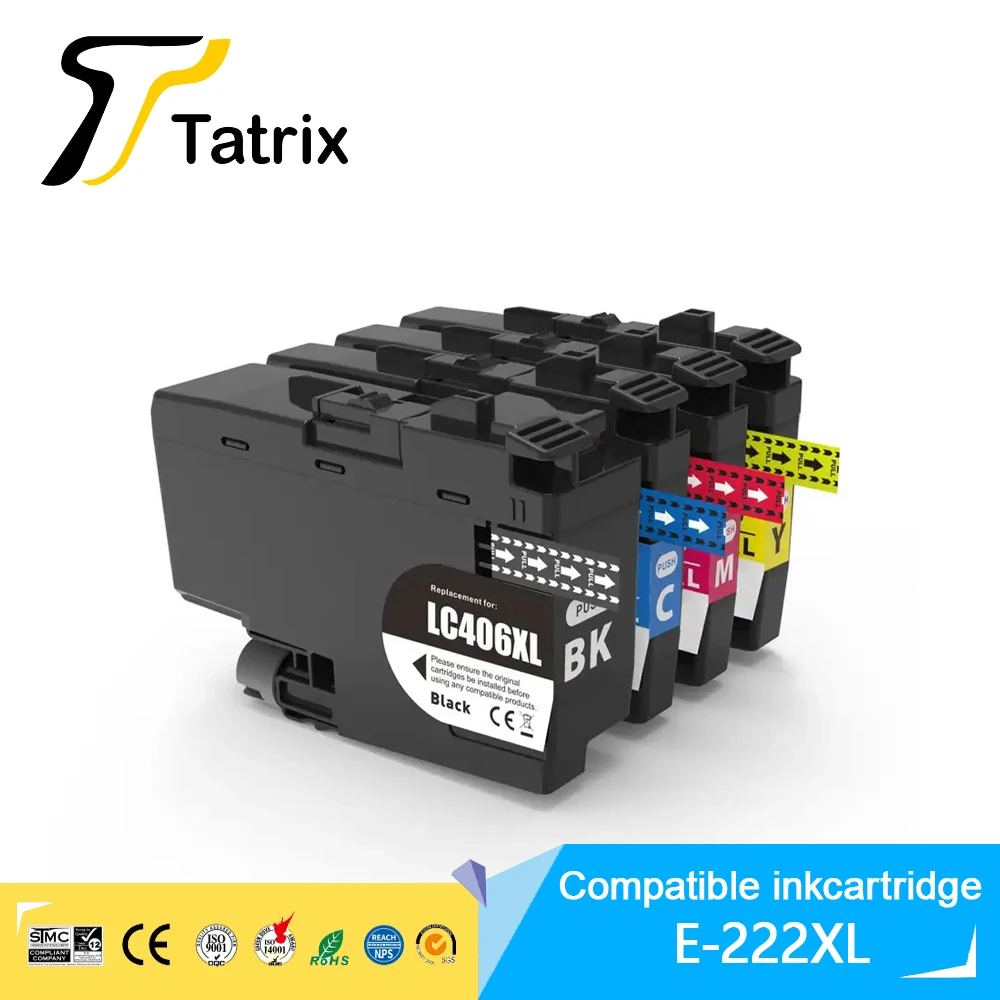 

High capacity LC406XL Compatible Ink Cartridge For Brother HL-JF1,MFC-J4335DW J4345DW J4535DW J5855DW J5955DW J6555DW J6955DW