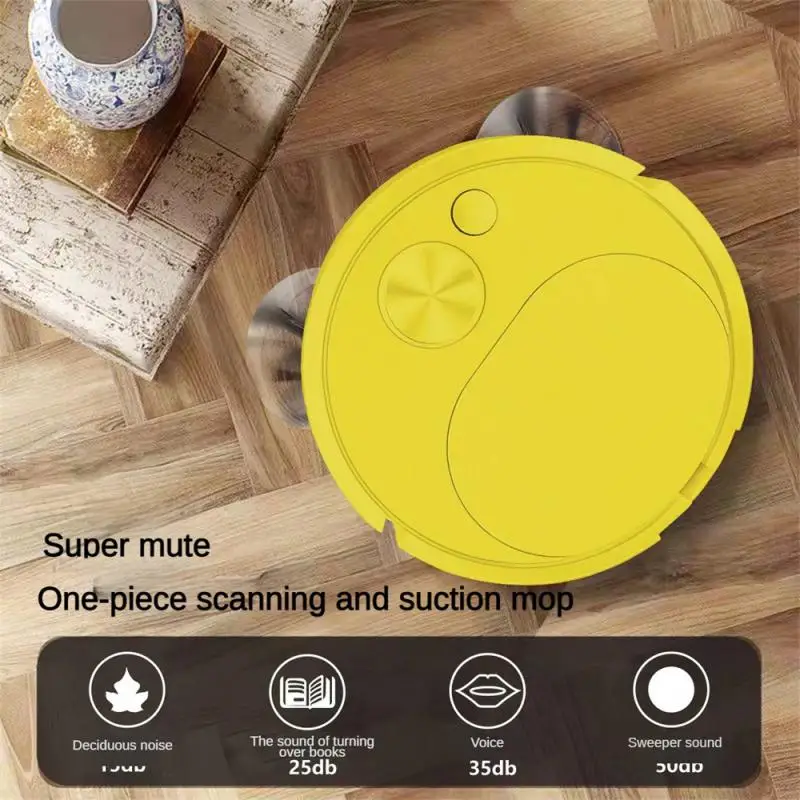 

Automatic Mini Cleaning Household Machine Sweeping Robot USB Charging Intelligent Suck Drag Vacuum Cleaner Robot Vacuum Cleaners