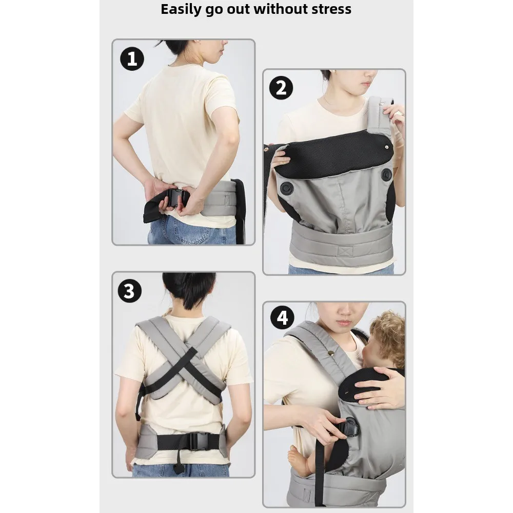 3-36 Month Baby Sling Baby Carrier Wrap Infant Backpack Portable Babies Bag Ergonomic Multi-use Carriers Accessories for Newborn 6