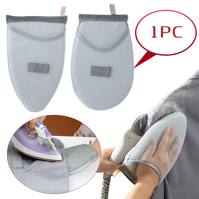 1PC Washable Ironing Board Mini Anti-scald Iron Pad Cover Gloves Heat-resistant Stain Garment Clothes Steamer Accessories Ironing Board Ironing Board Mat Ironing Protection Pad Ironing Board Cushion Ironing Board Cover Steam Iron Glove Ironing Board Accessories