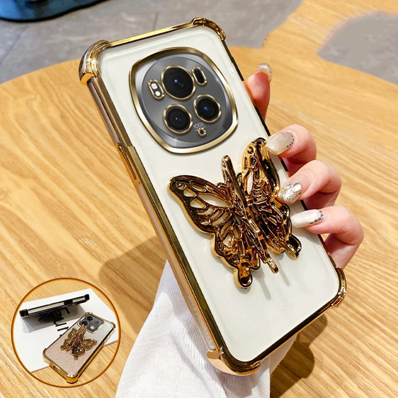 Butterfly Bracket Plating Holder Shockproof Stand Cover