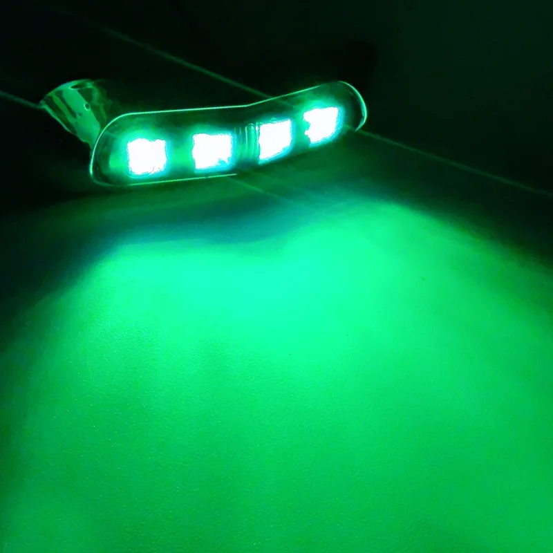 Marine Boat Waterproof 12V 24V 4 LED Lamp Cabin Deck Courtesy Light Stern Transom Lights Blue For Small Boat Sailboat 10pcs-marine boat lights