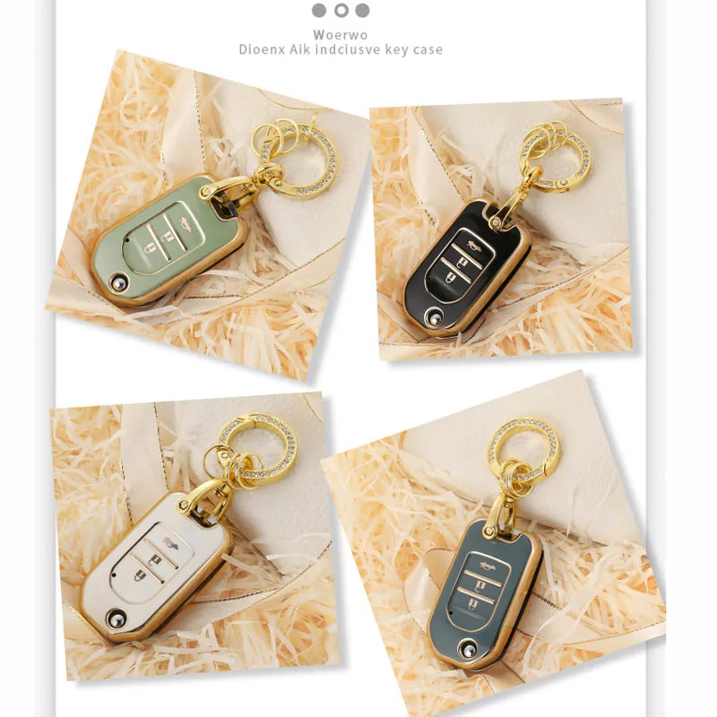 Cover chiate/telecomando per Honda Civic HRV CRV XRV CR-V Crider Odyssey pilota Fit Accord Protector accessori - S285f612387b6401b99fcb37137b8c873z