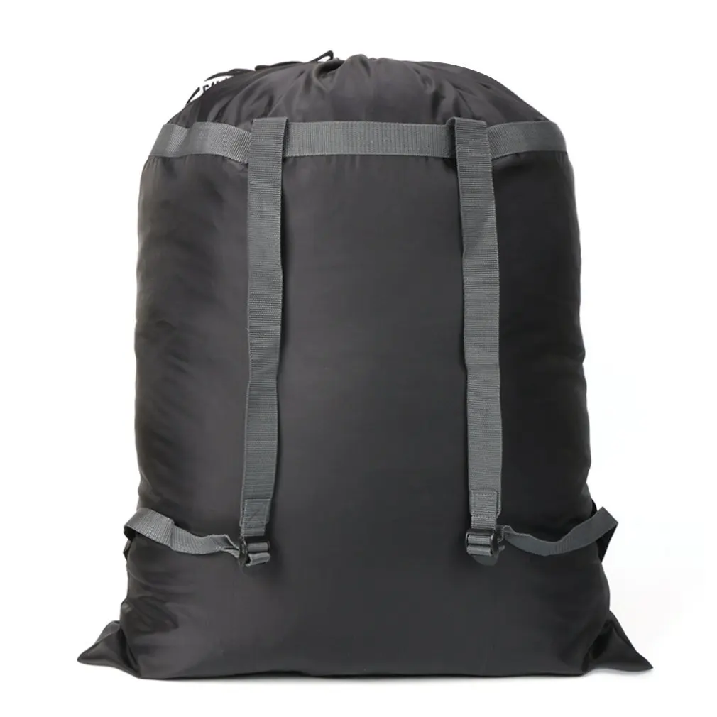 Large Laundry Bag Heavy Duty Polyester Washing Backpack with 2 Adjustable Shoulder Straps for School Camping 3