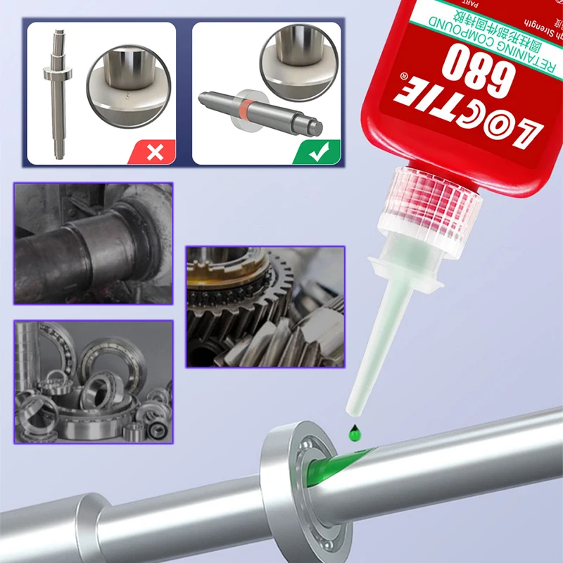 Loctite 660 Anaerobic Retaining Compound 50ml Bottle Silmid