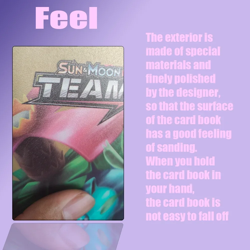 Card Holders Trading Card Binder Card Album Anime Cards Anime Trading Cards Collectible Cards Charizard Holder Binder Collections Folder Anime Card Protector Notebook Pokemones Album 240Pcs Card Book